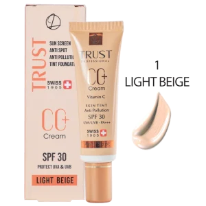 سی سی کرم پلاس تراست شماره 1 (بژ روشن)